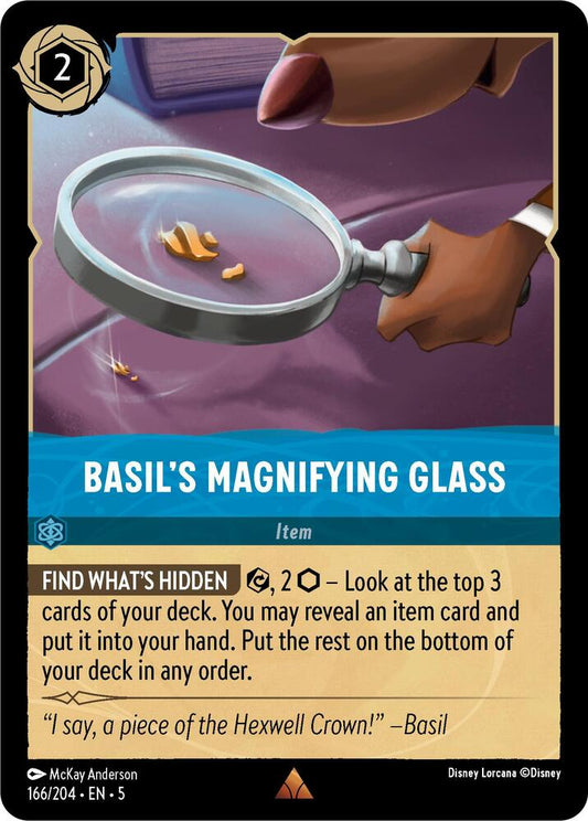 Lorcana - Basil's Magnifying Glass - Shimmering Skies (5)