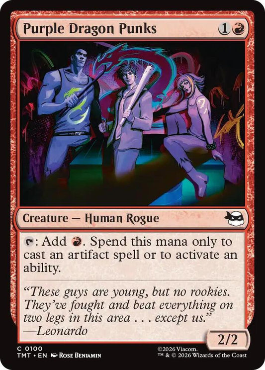 MTG - Purple Dragon Punks - Teenage Mutant Ninja Turtles (TMT)
