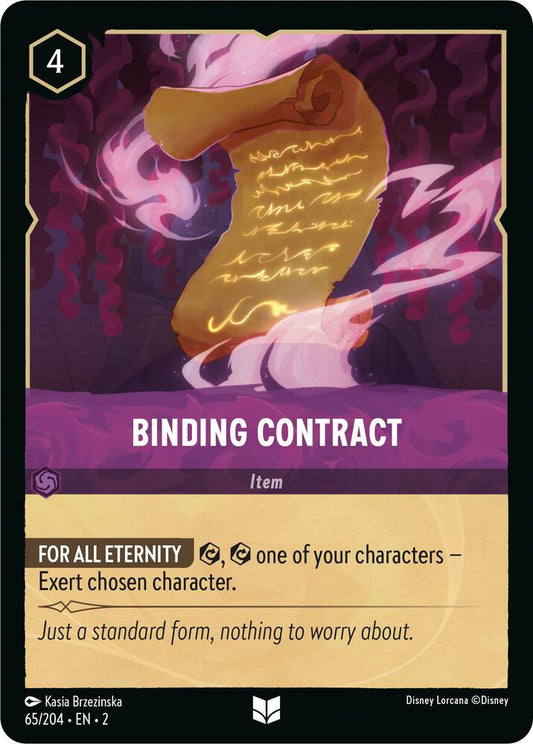 Lorcana - Binding Contract - Rise of the Floodborn (2)