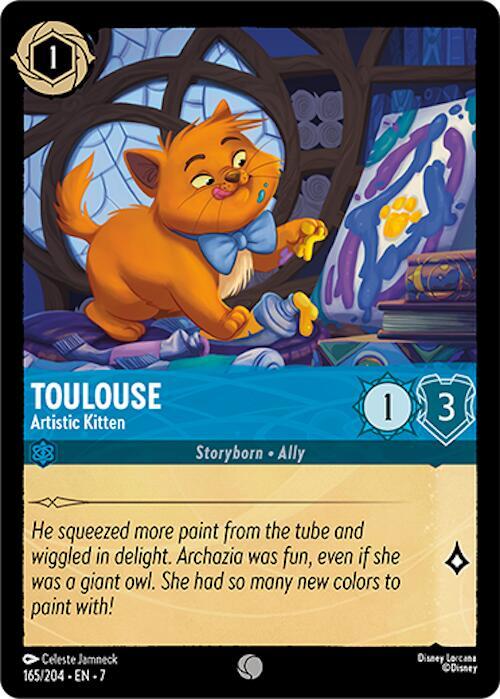 Lorcana - Toulouse - Artistic Kitten - Archazia's Island (7)