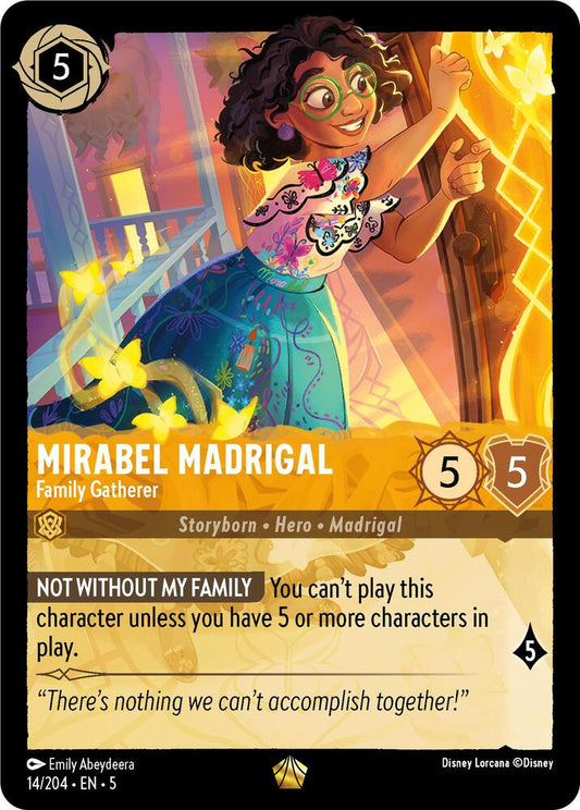 Lorcana - Mirabel Madrigal - Family Gatherer - Shimmering Skies (5)