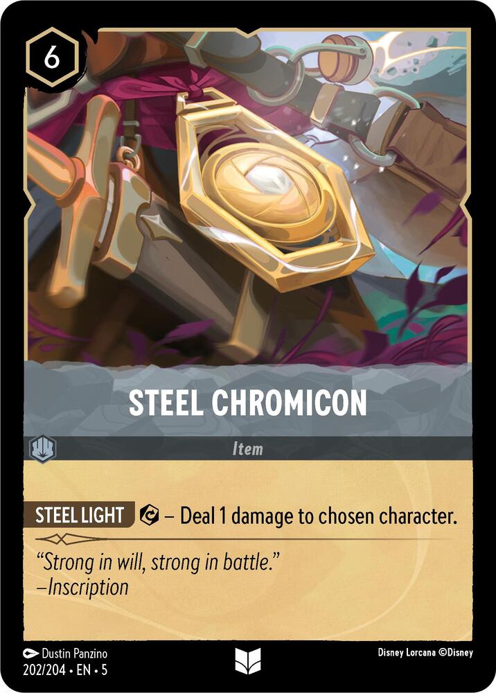 Lorcana - Steel Chromicon - Cold Foil - Shimmering Skies (5)