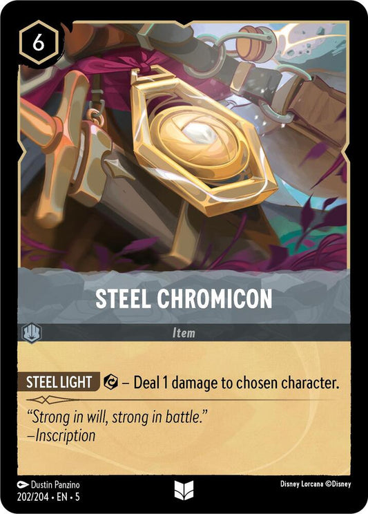 Lorcana - Steel Chromicon - Cold Foil - Shimmering Skies (5)