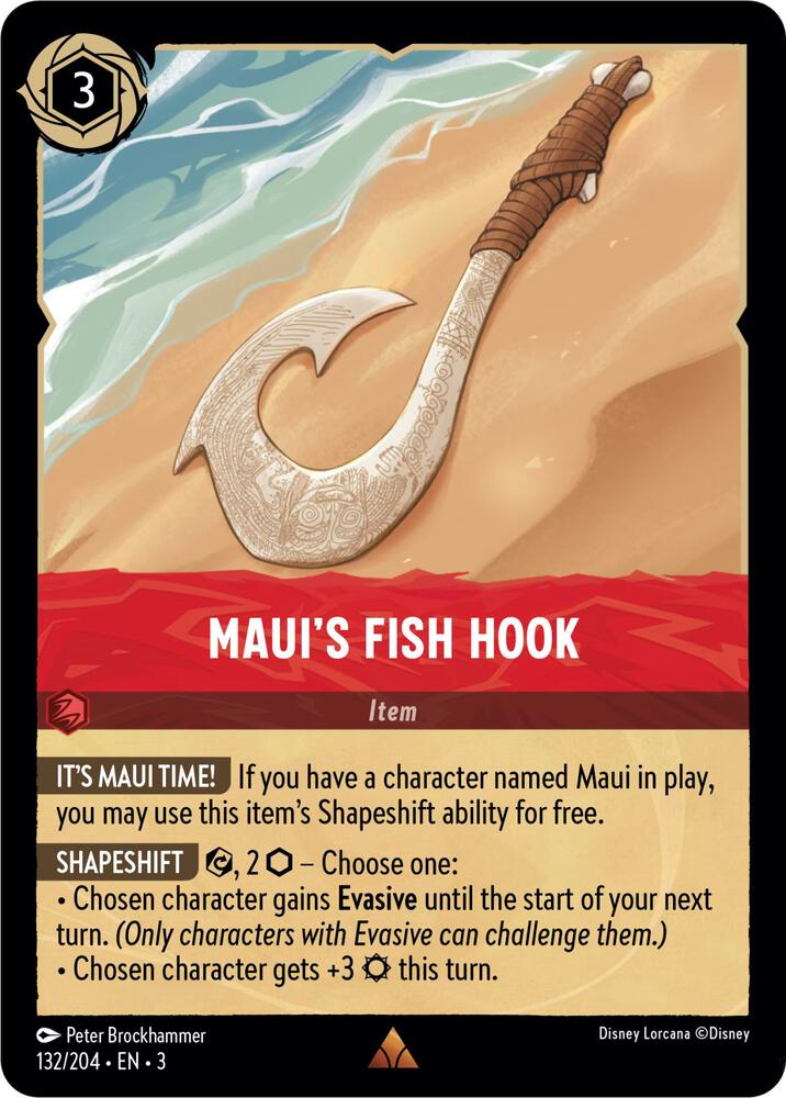 Lorcana - Maui's Fish Hook - Into the Inklands (3)