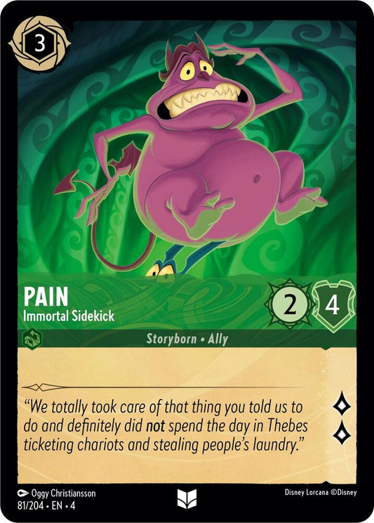 Lorcana - Pain - Immortal Sidekick - Ursula's Return (4)