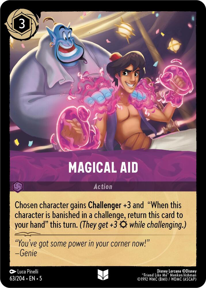 Lorcana - Magical Aid - Shimmering Skies (5)