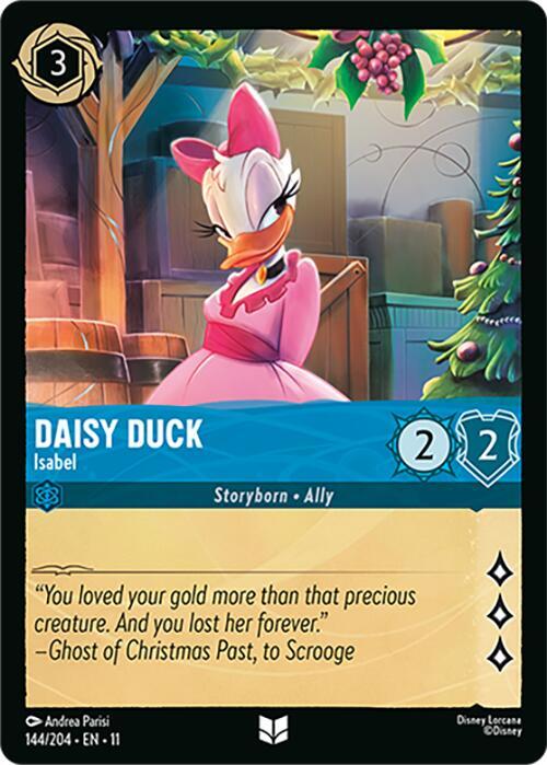 Lorcana - Daisy Duck - Isabel - Winterspell (11) Cold Foil