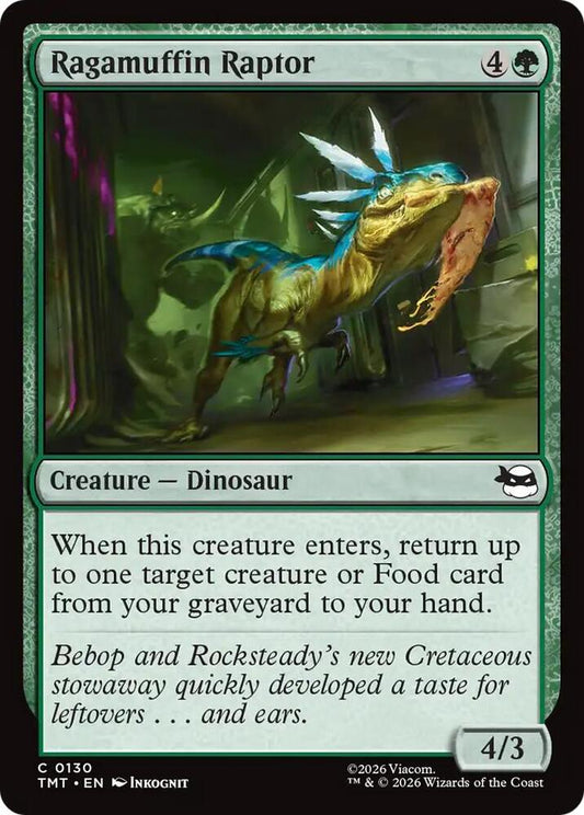 MTG - Ragamuffin Raptor - Teenage Mutant Ninja Turtles (TMT)