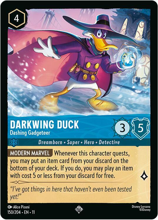 Lorcana - Darkwing Duck - Dashing Gadgeteer - Winterspell (11)