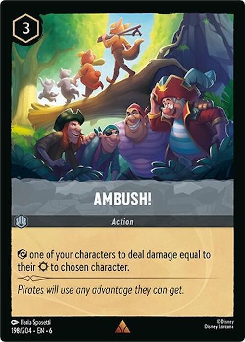 Lorcana - Ambush! - Azurite Sea (6)