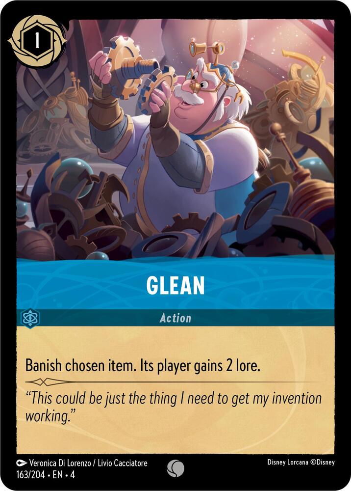 Lorcana - Glean - Cold Foil - Ursula's Return (4)