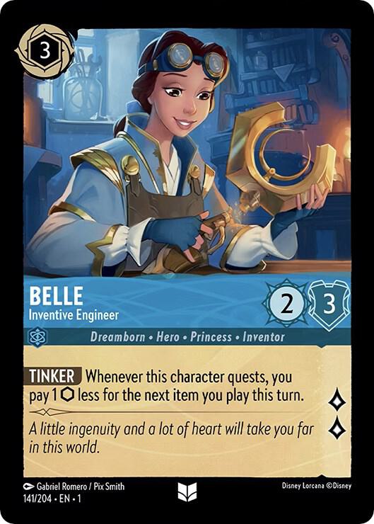 Lorcana - Belle - Inventive Engineer - The First Chapter (1)