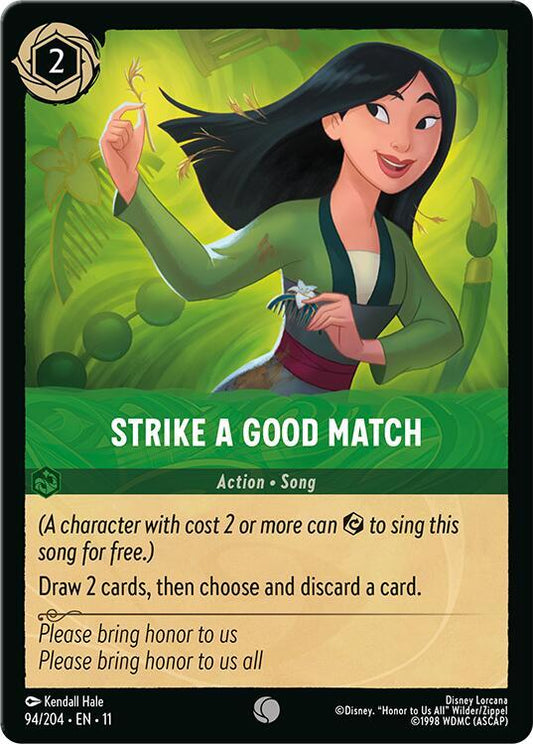 Lorcana - Strike a Good Match - Winterspell (11)