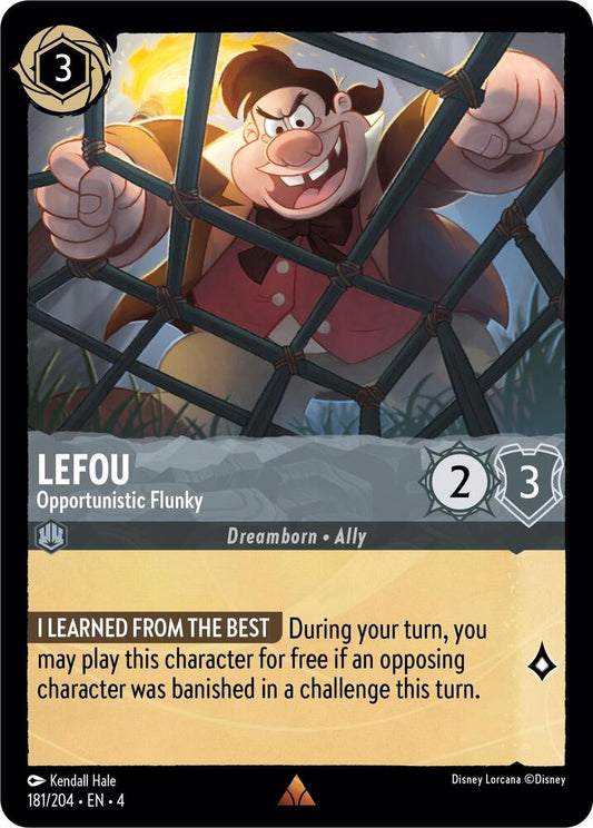Lorcana - LeFou - Opportunistic Flunky - Ursula's Return (4)