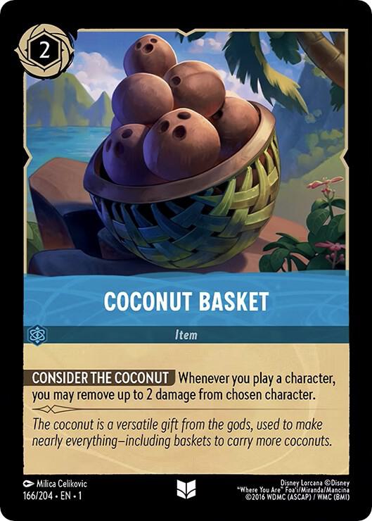 Lorcana - Coconut Basket - The First Chapter (1)