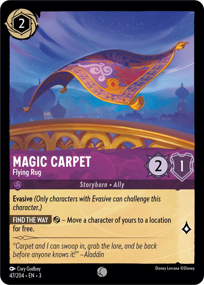 Lorcana - Magic Carpet - Flying Rug - Into the Inklands (3)