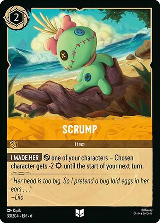 Lorcana - Scrump - Azurite Sea