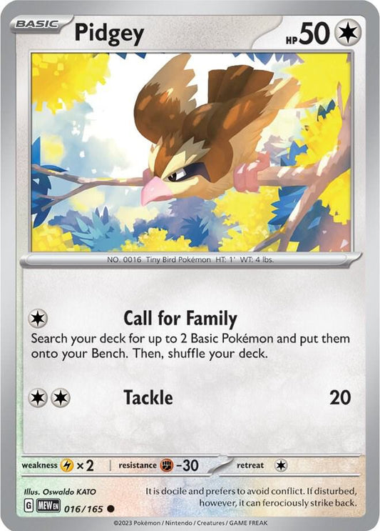 Pokemon - Pidgey - SV: Scarlet & Violet 151 (MEW)