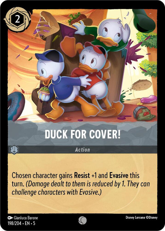 Lorcana - Duck for Cover! - Shimmering Skies (5)