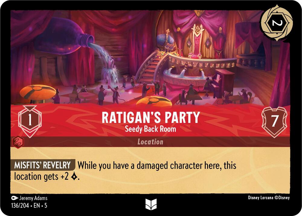 Lorcana - Ratigan's Party - Seedy Back Room - Shimmering Skies (5)