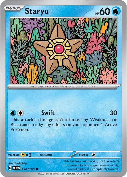 Pokemon - Staryu - SV: Scarlet & Violet 151 (MEW)