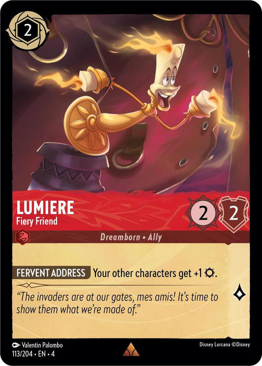Lorcana - Lumiere - Fiery Friend - Ursula's Return (4)