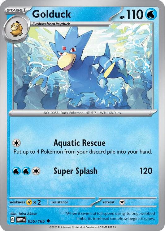 Pokemon - Golduck - SV: Scarlet & Violet 151 (MEW)