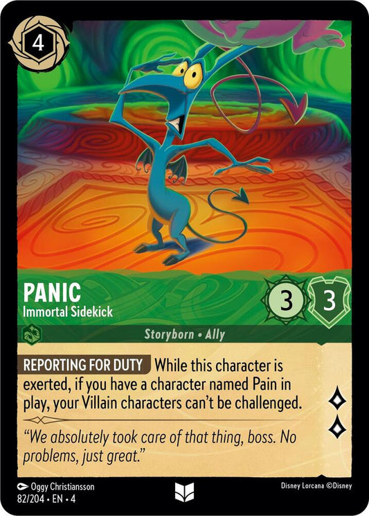 Lorcana - Panic - Immortal Sidekick - Ursula's Return (4)