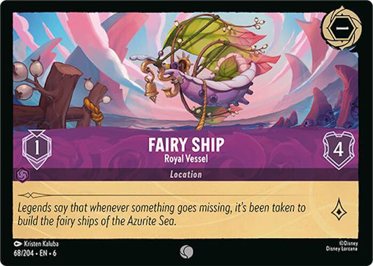 Lorcana - Fairy Ship - Royal Vessel - Azurite Sea (6)