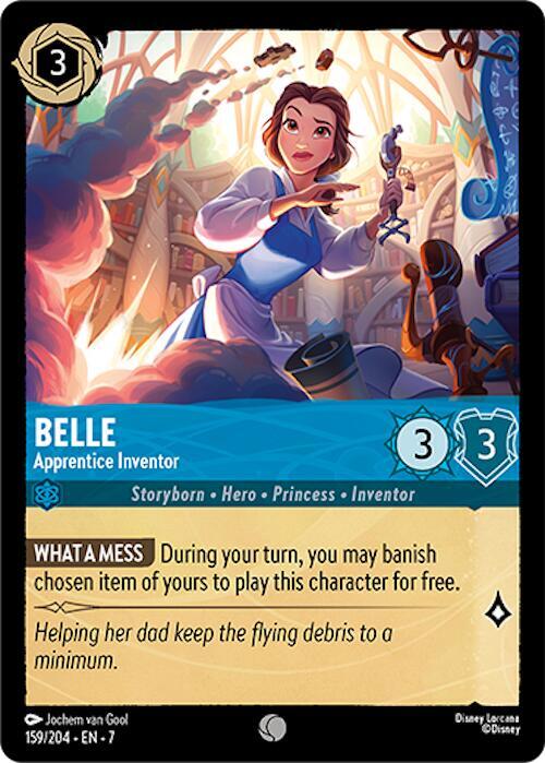 Lorcana - Belle - Apprentice Inventor - Archazia's Island (7)