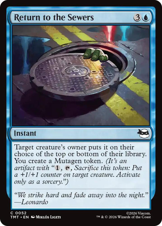 MTG - Return to the Sewers - Teenage Mutant Ninja Turtles (TMT)