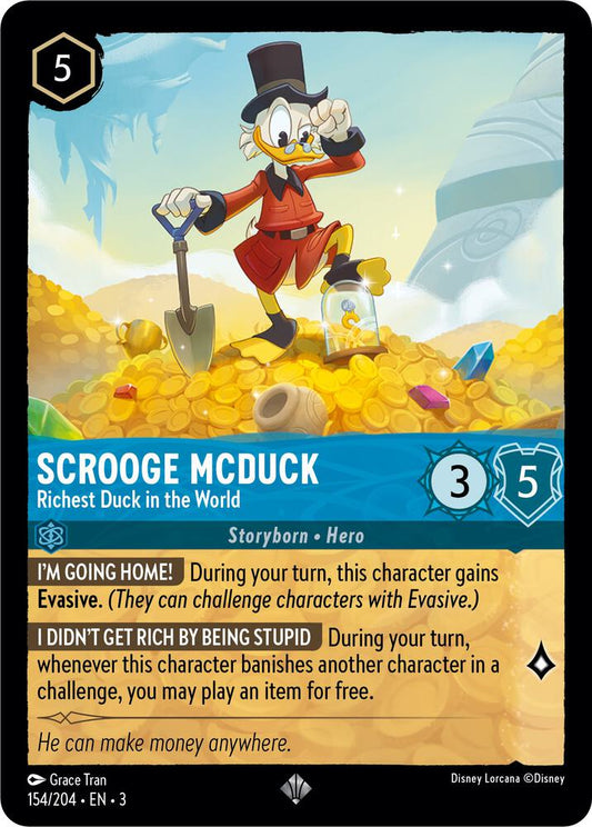 Lorcana - Scrooge McDuck - Richest Duck in the World - Into the Inklands (3)
