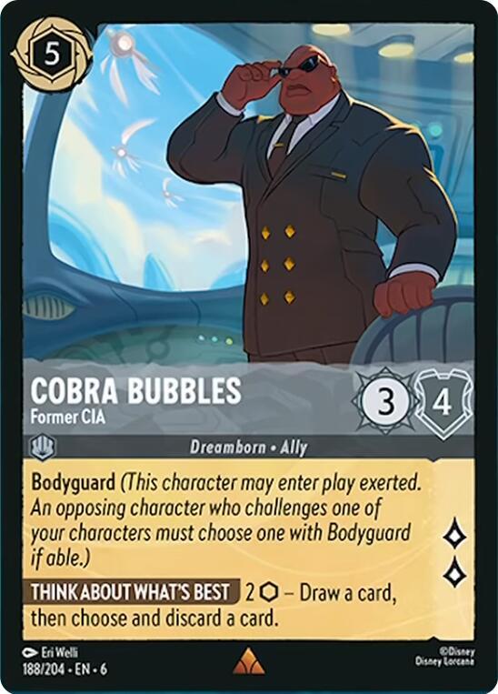 Lorcana - Cobra Bubbles - Former CIA - Azurite Sea (6)