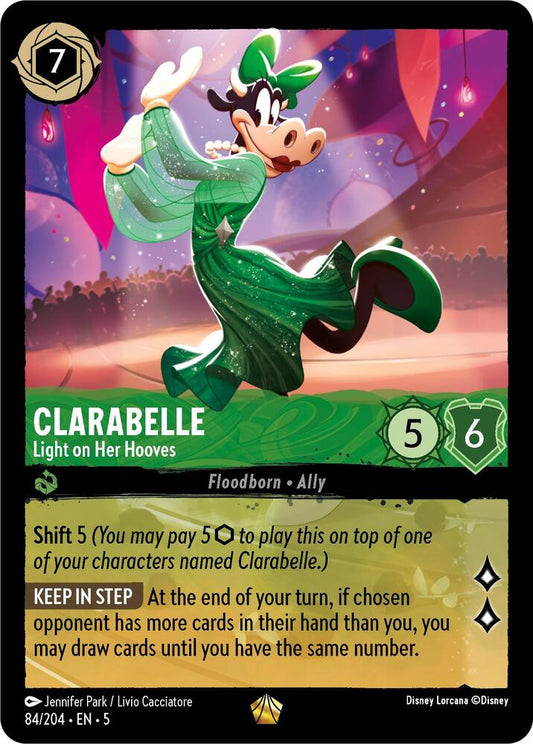 Lorcana - Clarabelle - Light on Her Hooves - Shimmering Skies (5)
