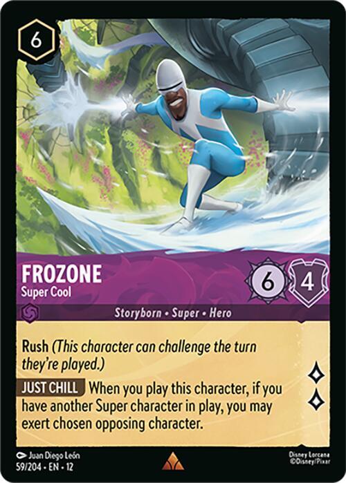 Lorcana - Frozone - Super Cool - Wilds Unknown (12)