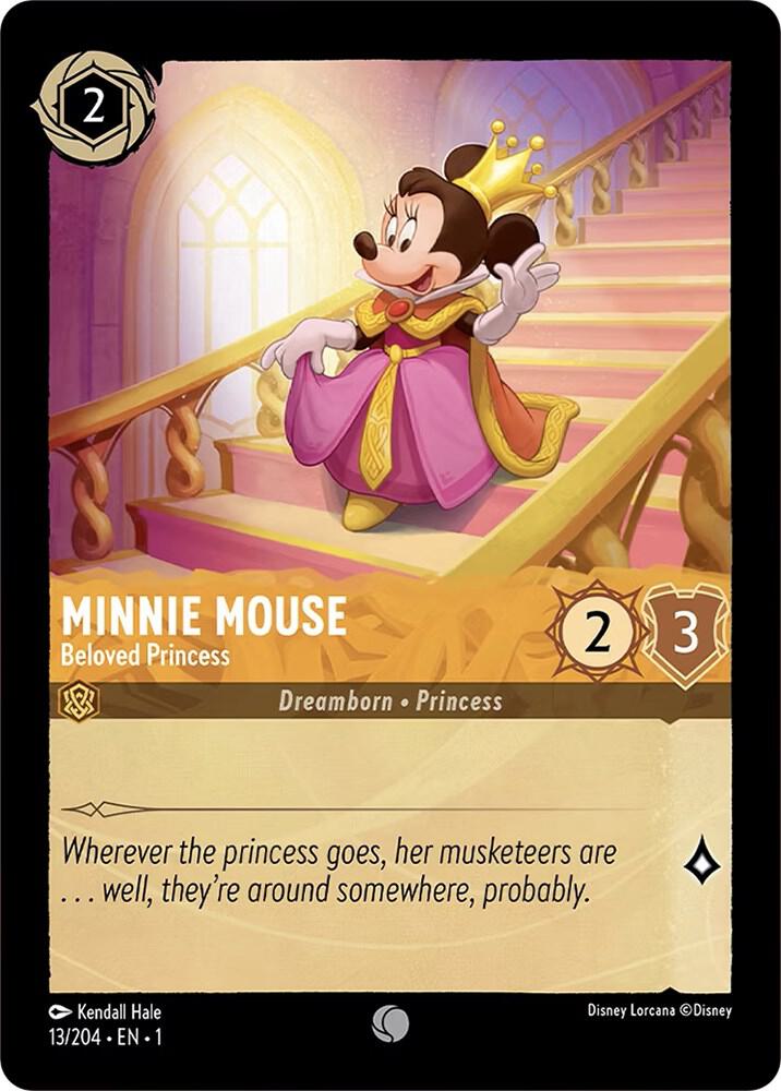 Lorcana - Minnie Mouse - Beloved Princess - The First Chapter (1)