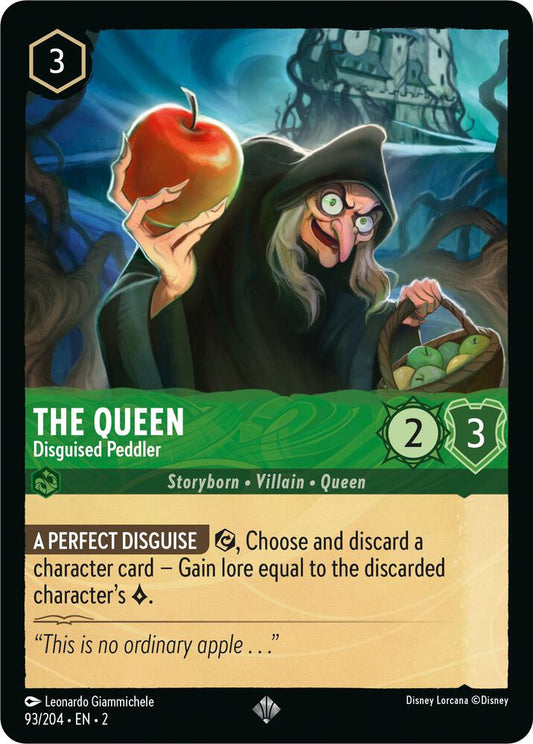 Lorcana - The Queen - Disguised Peddler - Rise of the Floodborn (2)