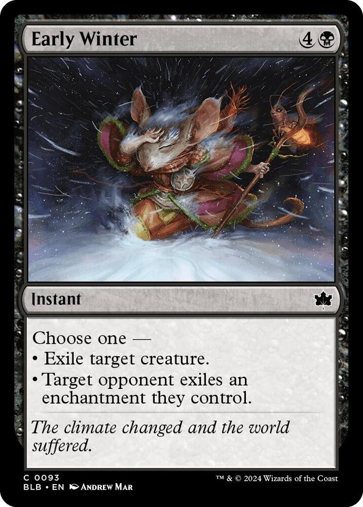 MTG - Early Winter - Bloomburrow (BLB)