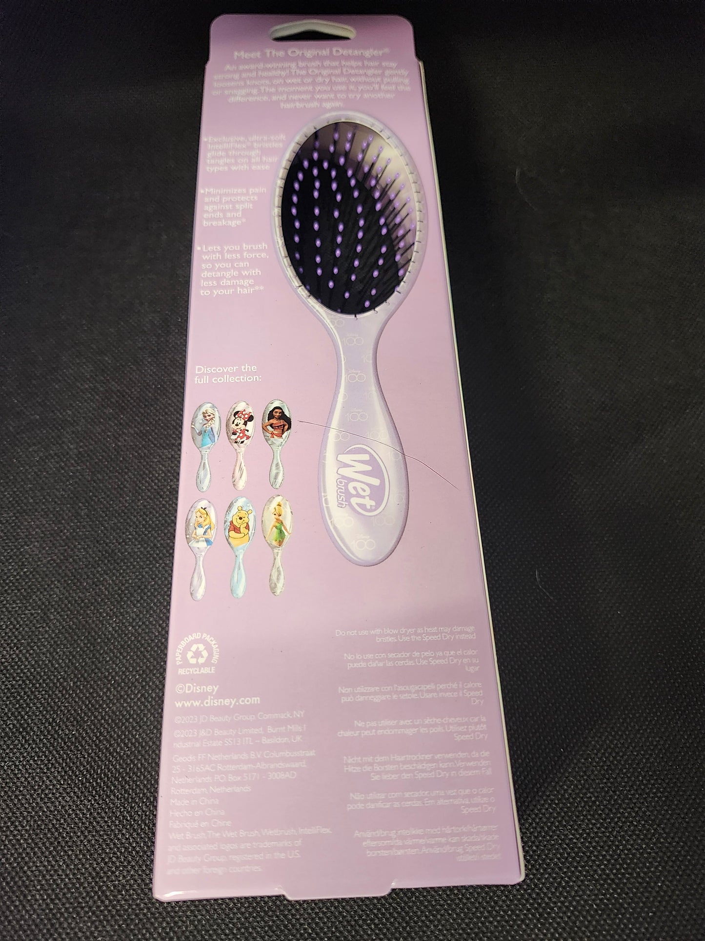 Disney Alice in Wonderland Wet Brush Original Detangler - 100% Happier Hair