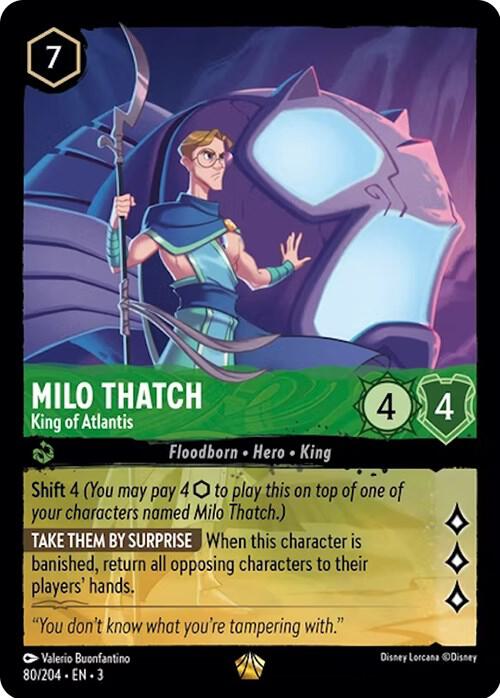 Lorcana - Milo Thatch - King of Atlantis - Into the Inklands (3)