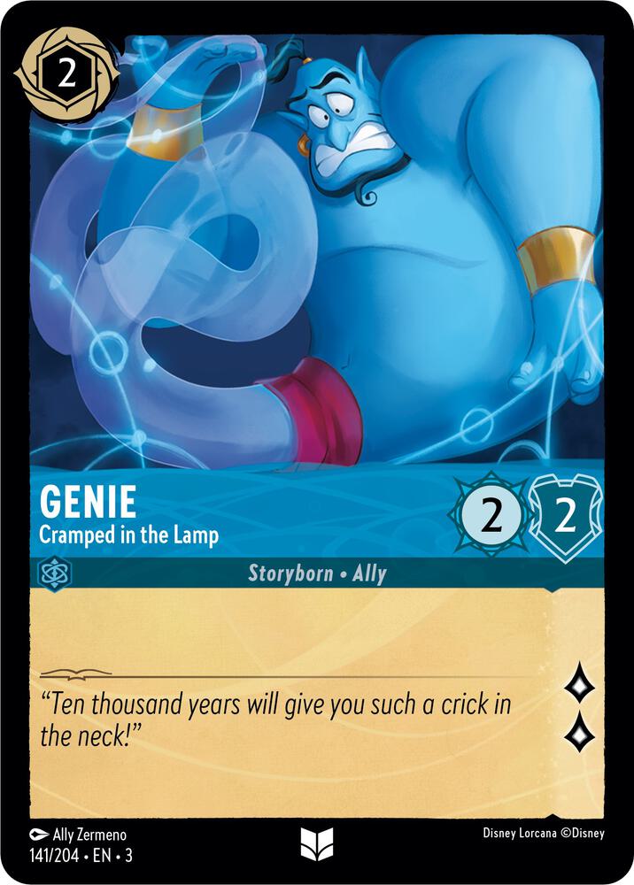 Lorcana - Genie - Cramped in the Lamp - Into the Inklands (3)