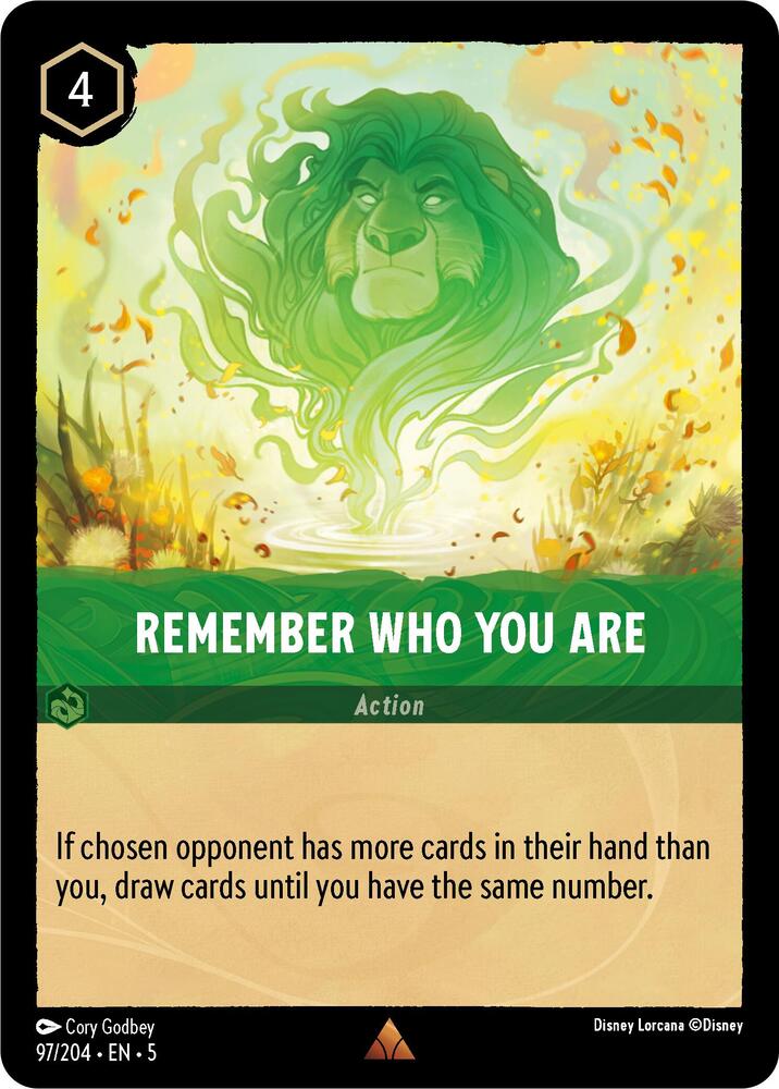 Lorcana - Remember Who You Are - Shimmering Skies (5) Cold Foil