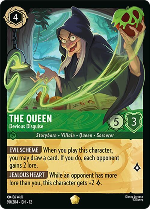 Lorcana - The Queen - Devious Disguise - Wilds Unknown (12)