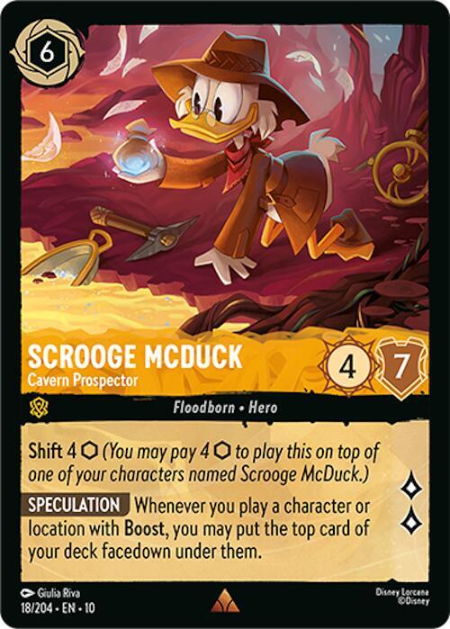 Lorcana - Scrooge McDuck Cavern Prospector - Whispers in the Well (10)