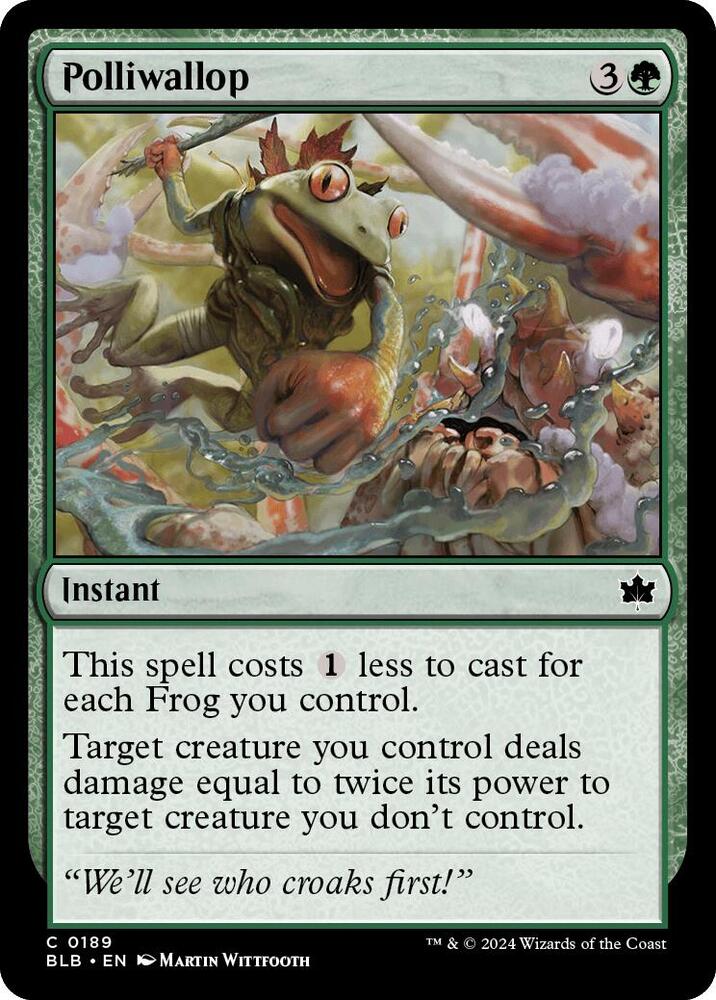 MTG - Polliwallop - Bloomburrow (BLB)