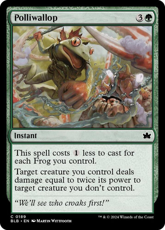 MTG - Polliwallop - Bloomburrow (BLB)