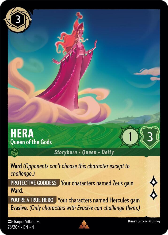 Lorcana - Hera - Queen of the Gods - Ursula's Return (4)