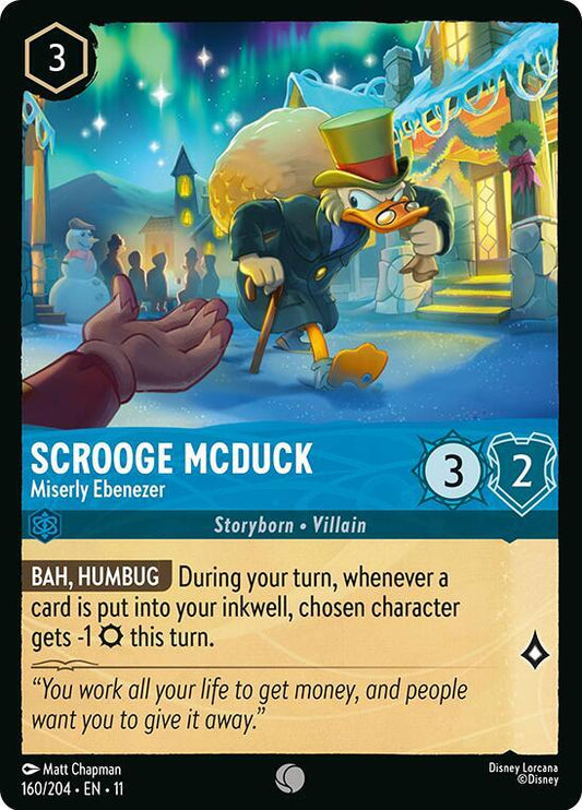 Lorcana - 
Scrooge McDuck - Miserly Ebenezer - Winterspell (11)