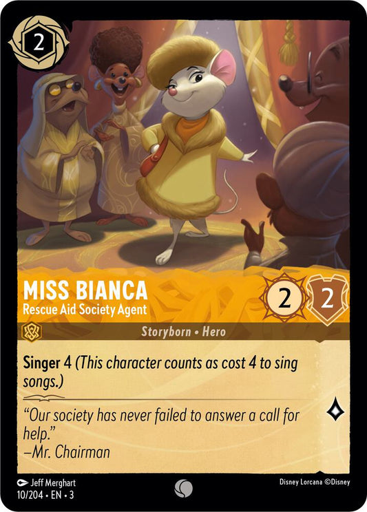Lorcana - Miss Bianca - Rescue Aid Society Agent - Into the Inklands (3)