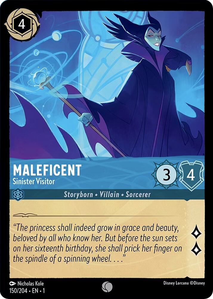 Lorcana - Maleficent - Sinister Visitor - The First Chapter (1)